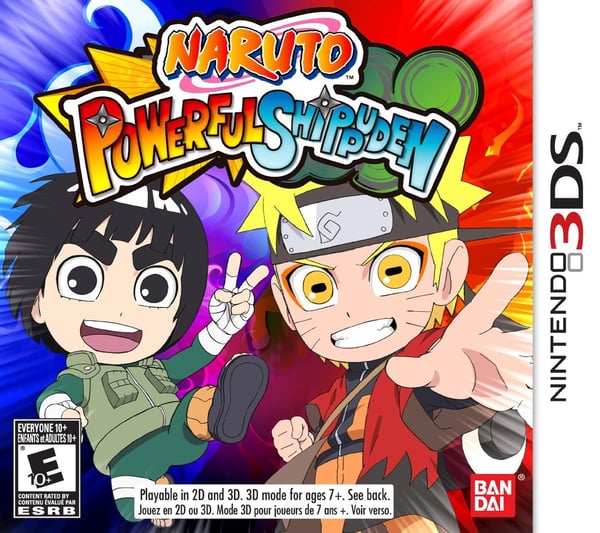 BANDAI NAMCO Entertainment Naruto: Powerful Shippuden, 3DS Standard Engelska Nintendo 3DS