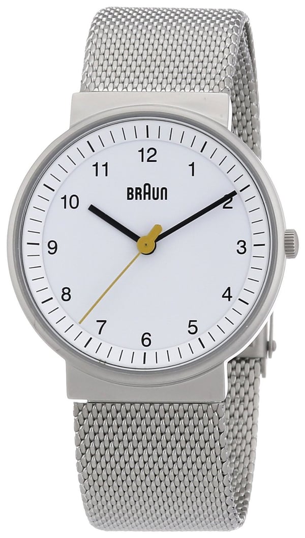 Braun BN0031 Armbandsur Honkoppling Kvarts Vit