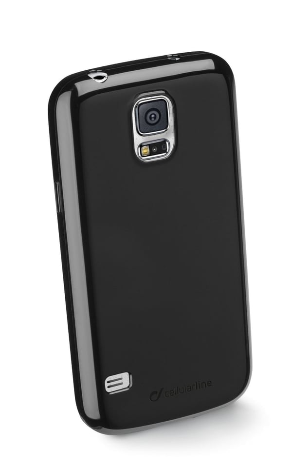 Cellularline SHCKGALS5BK mobiltelefonfodral Mobilskal Svart