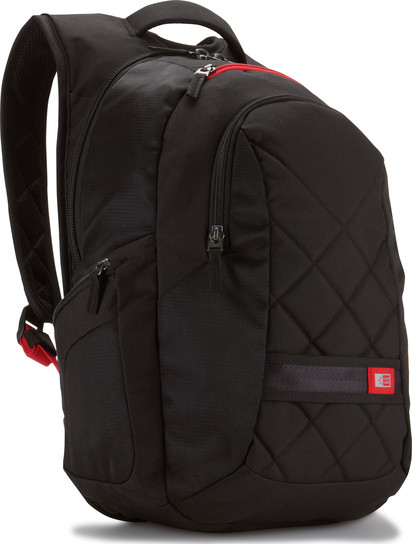 Case Logic Sporty DLBP-116 Black 40,6 cm (16") Rygsæktaske Sort