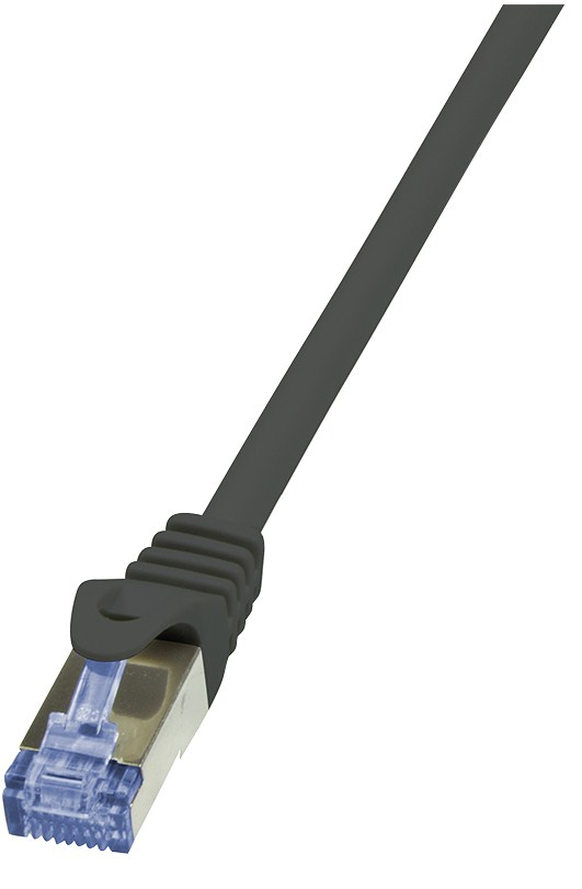 LogiLink Cat6a S/FTP, 7.5m netværkskabel Sort 7,5 m S/FTP (S-STP) LogiLink Cat6a S/FTP, 7.5m netværkskabel Sort 7,5 m S/FTP (S-STP)