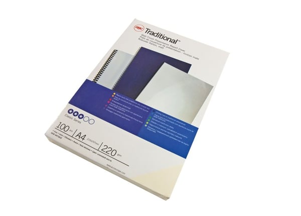 GBC Sidontakansi A4 Plain 250 gsm valkoinen GBC Sidontakansi A4 Plain 250 gsm valkoinen