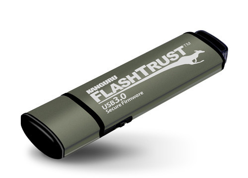 iStorage Kanguru FlashTrust USB 3.0 16GB USB-sticka USB Type-A 3.2 Gen 1 (3.1 Gen 1) Grå