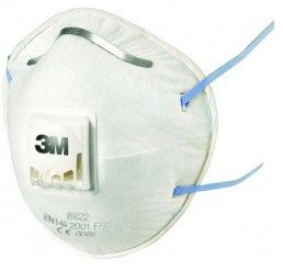 3M 8822-PT støvmaske 10 stk FFP2