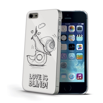 Celly Love is Blind mobiltelefon etui Cover Hvid