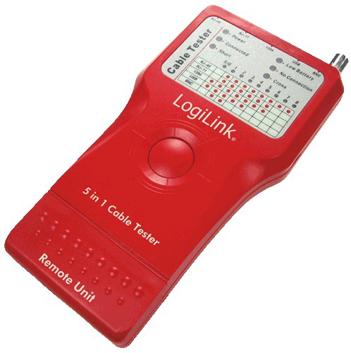 LogiLink WZ0014 verkkokaapelin testeri LogiLink WZ0014 verkkokaapelin testeri