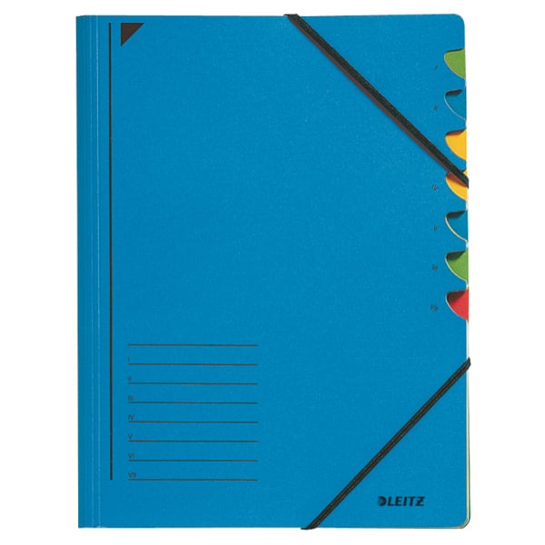 Leitz 39070035 flikregister Blå