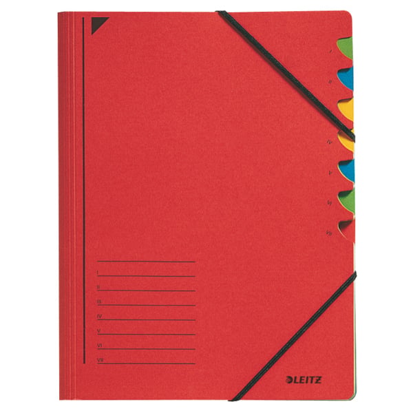 Leitz 39070025 flikregister Röd