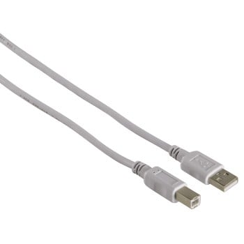Hama 00034694 USB-kablar 1,5 m USB A USB B Grå