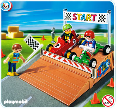 Playmobil Go-Cart Race Compact Set