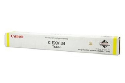 Canon C-EXV 34 tonerpatron 1 stk Original Gul Canon C-EXV 34 tonerpatron 1 stk Original Gul
