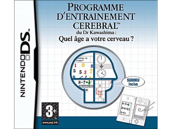 Nintendo Programme d'Entrainement Cérébral du Dr Kawashima: Quel âge a votre Ranska Nintendo DS