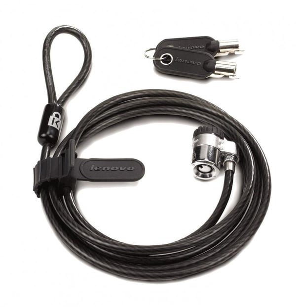 Lenovo Kensington MicroSaver Security Cable Lock kabellås Svart 1,8 m