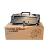 Ricoh 1265 Fax Toner tonerpatron 1 stk Original Sort