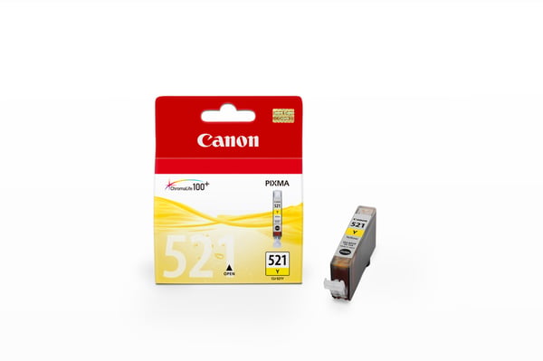 Canon CLI-521 Y blækpatron 1 stk Original Gul