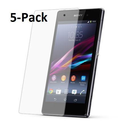 Sony Xperia Z1 Skærmbeskytter x5 med rengjøringsklut