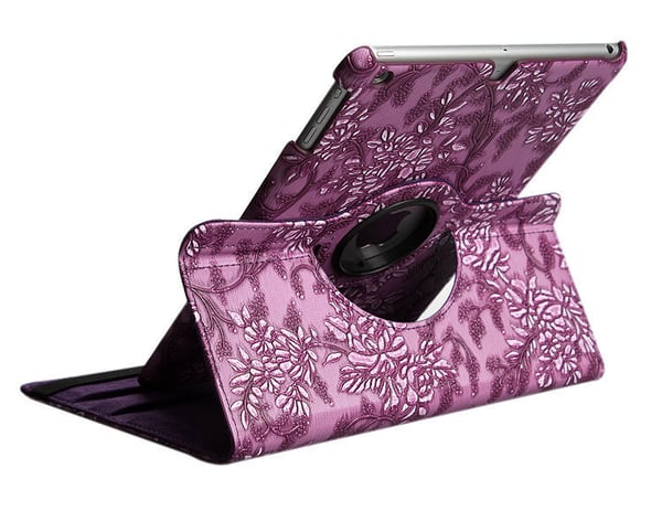 Cover iPad Mini 1/2/3 360 Rotasjon Blomster