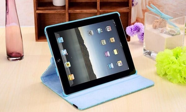 Cover iPad Mini 1/2/3 360 Rotasjon Blomster