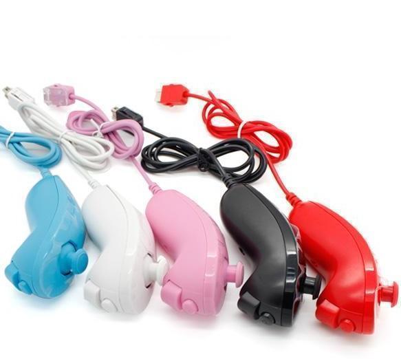 Kompatibel med Wii & Wii U Controller Set Motion Plus Bulk Blue