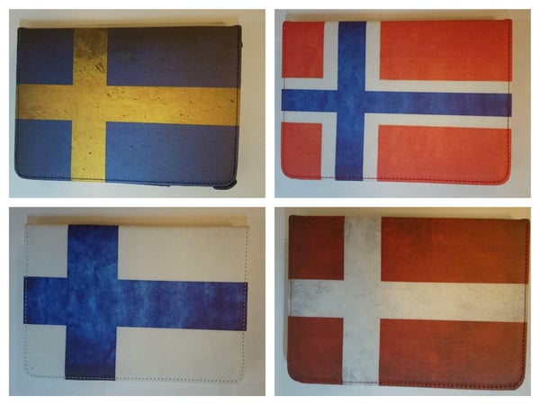 Cover iPad Mini 360 Rotasjon FLAGS