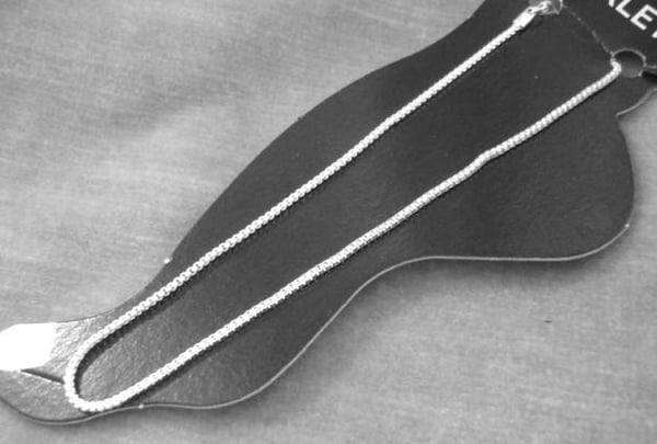 Silverpläterad Ankellänk 24cm