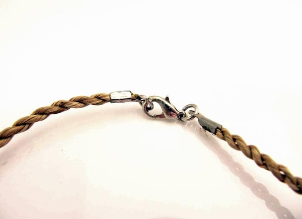 Abaca Halsband Med Pärlor av Bambu