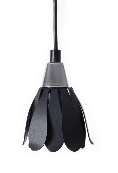 Vindueslampe Tulipan Sort. Eklunds Metall
