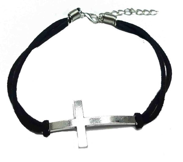 Armband/Fotband med kors