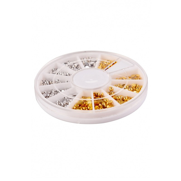 Strassikivi 2mm hopea/kulta