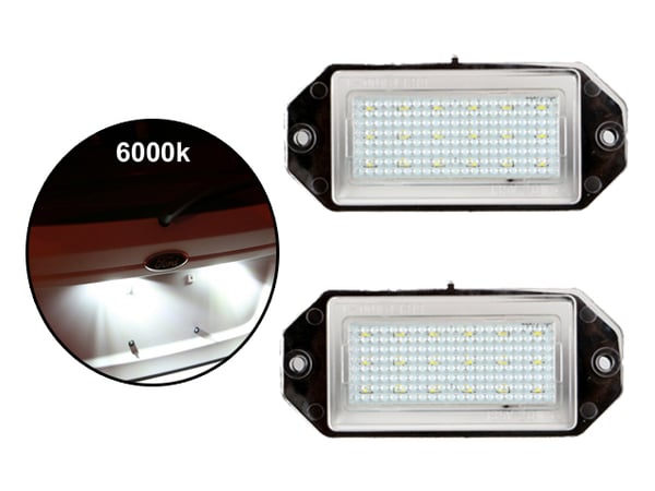Volvo 944 964 S90 Led skyltbelysning 2-pack nummerplåt