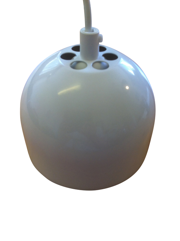 Blomsterlampe Grönska Hvid E27. Eklunds Metall