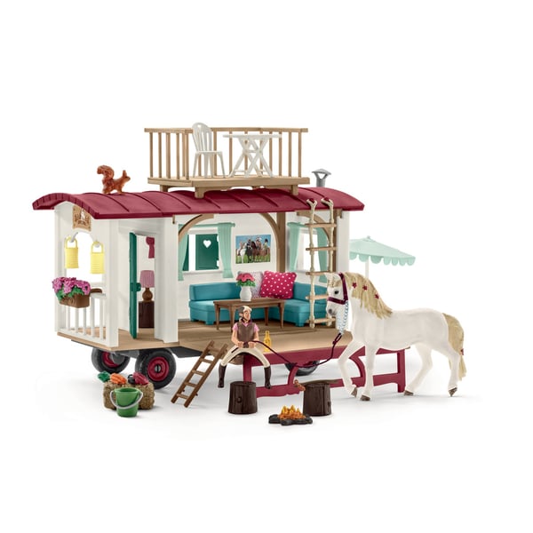 schleich® HORSE CLUB Campingvogn til hemmelige klubmøder 42415