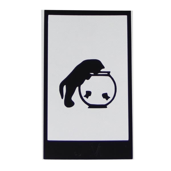 HAT PRINCE Stilfuld Chic PVC Decal Sticker iPad - Kat og Fisk