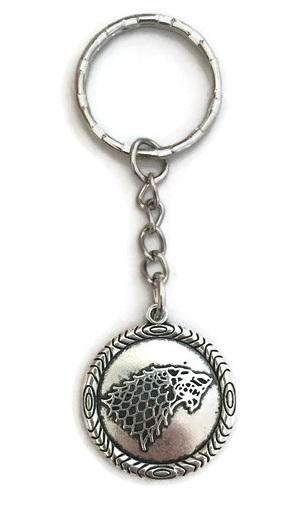 Nyckelring Winter is coming Game Of Thrones House Stark