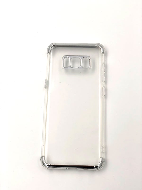 Extra tåligt design TPU | färgade kanter Samsung S8+