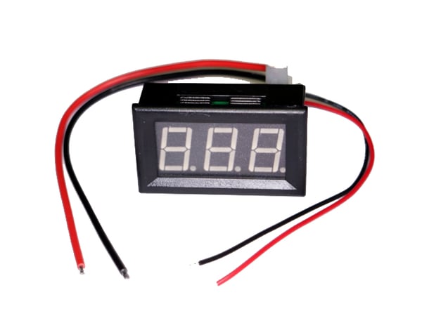 Amperemätare 10A DC med Digital blå display amp