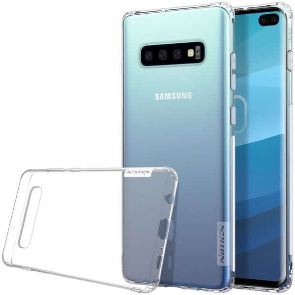 NILLKIN Nature TPU Cover til Samsung Galaxy S10+ - Hvid