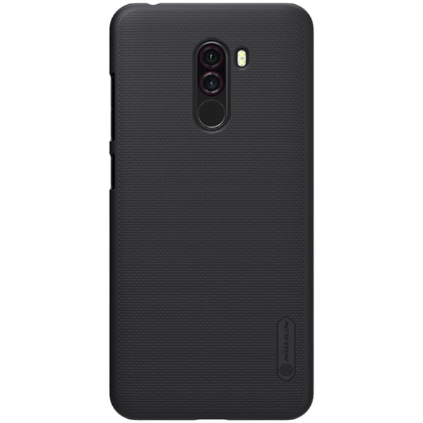 NILLKIN Super Frosted Shield Hårdt Plastiketui til Xiaomi Pocophone F1 - Sort