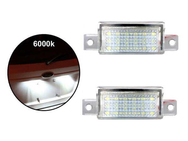 Volvo 745 765 945 965 skyltbelysning styling nummerplåt led