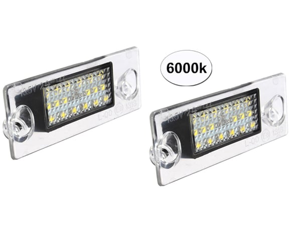 Audi A4 S4 B5 Sedan Led skyltbelysning 6000k