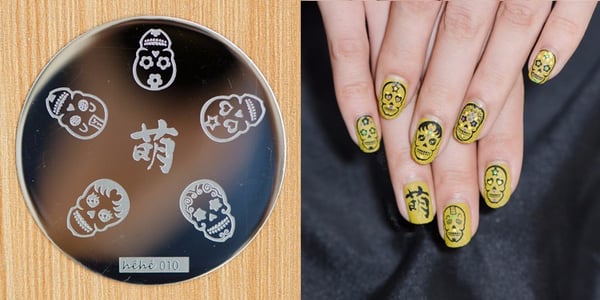 Nail Art Stempling, Stemplingsplate