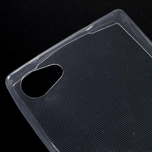 Sony Xperia Z5 Compact Slim Matt TPU Deksel GJENNOMSIKTIG