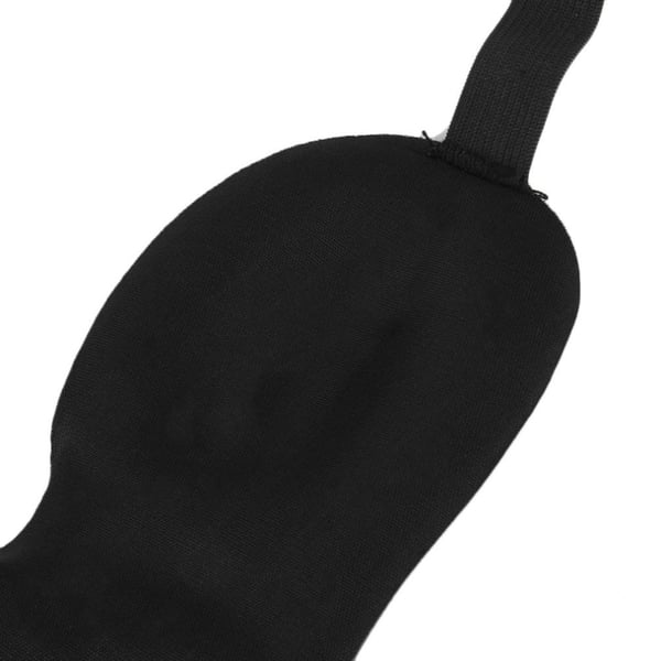 3D Sovemaske / øjenmaske / bind for øjnene - Sort