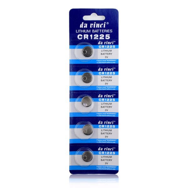 Alkalisk Knappcellbatteri CR1225 Storpack