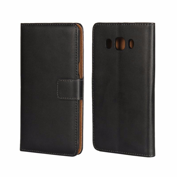 Plånboksfodral Äkta Skinn Samsung J7 2016