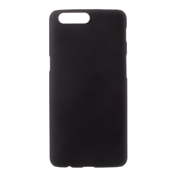 OnePlus 5 Deksel Plastskall Gummiert - Svart