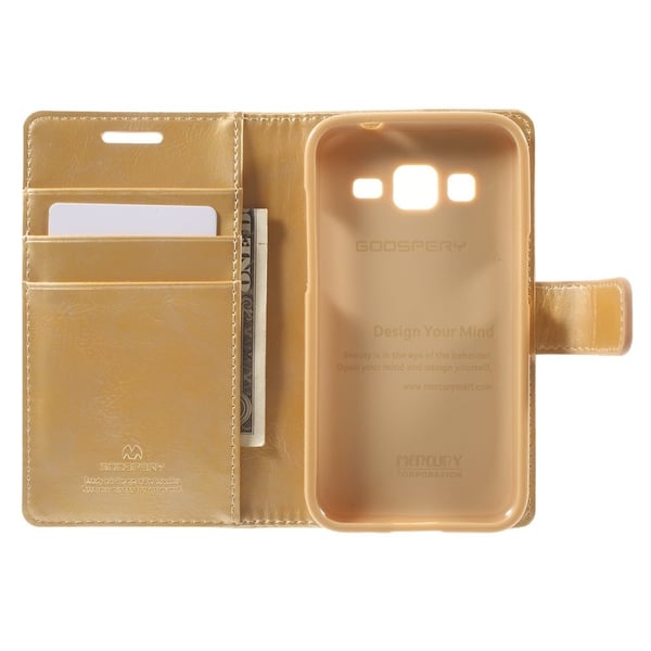 MERCURY GOOSPERY Blue Moon Samsung Galaxy Core Prime - Guld
