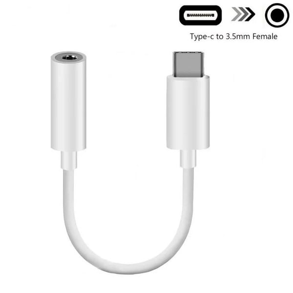 Sovitin - USB-tyypin C - 3,5 mm: n Ääni