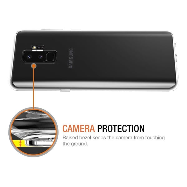 Transparent Silikon TPU-Skal till Samsung S9