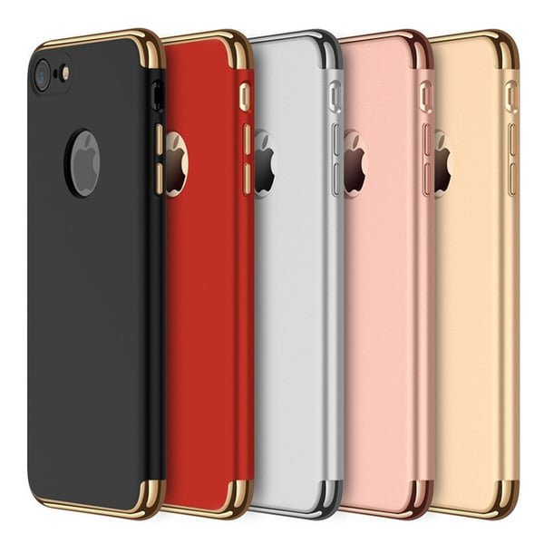 Design skal 3 i 1 guldkant till iPhone 7